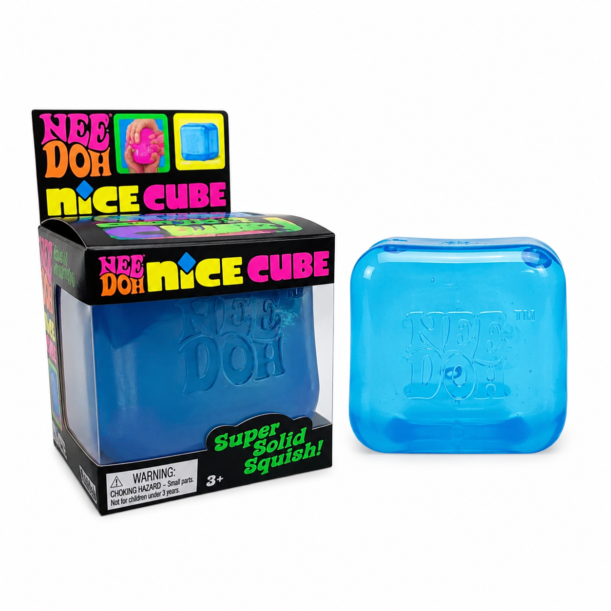 Jelly Squish Cube – Squeeze & Stretch Stress Toy