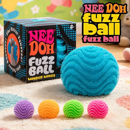 Fuzzy Squish Ball – Mystery Color Stress Toy