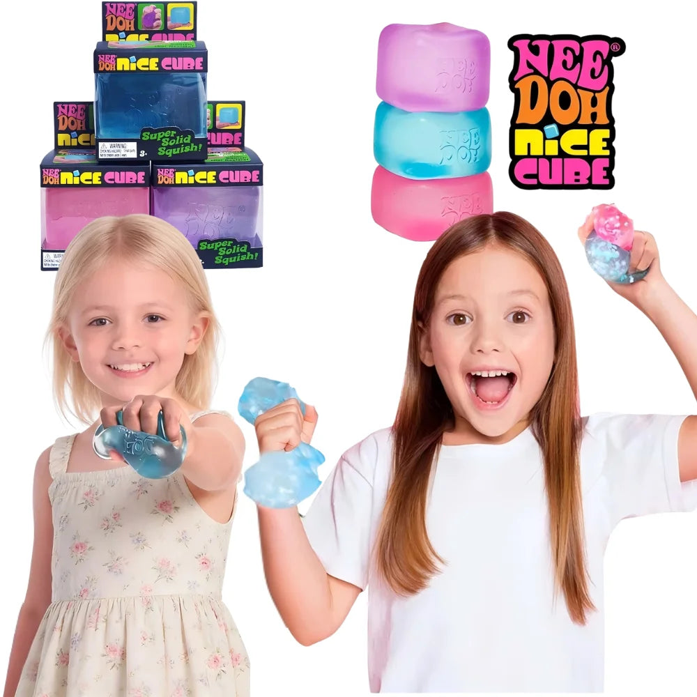 Trending Nee Doh Jellyfish & Soft Jelly Squeeze Stress Relief Fidget Toy, Sensory NeeDoh for Kids & Adults
