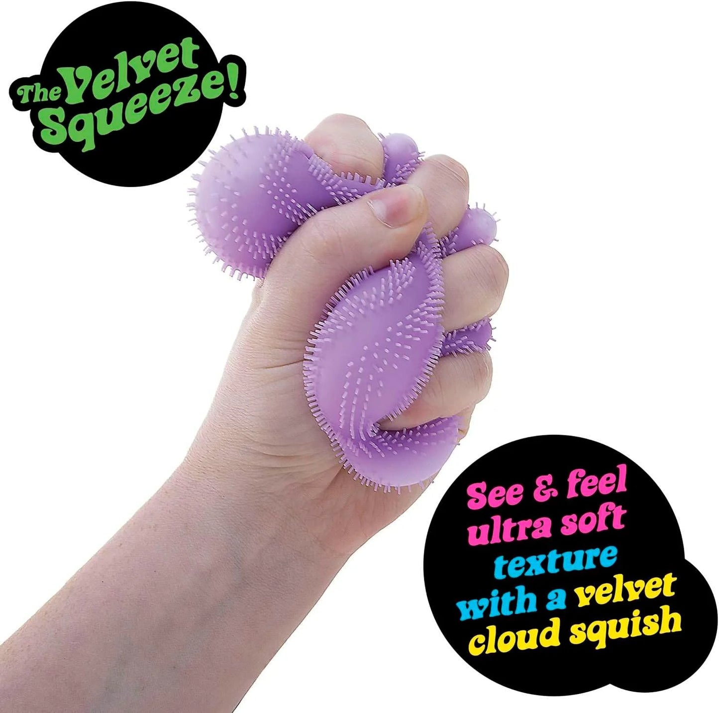 NeeDoh Fuzz Ball Blind Box Series Desktop Ornament Stress Relief Toys Suitable For People Under Pressure Fun Soft Stress Ball