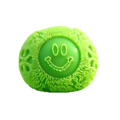 2026 New Nee Doh Fuzz Ball Squeeze Toy Soft Fluffy Flower Power Portable Stress Relief Relieves Anxiety Fidget Squishy Toy