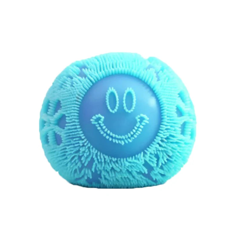 2026 New Nee Doh Fuzz Ball Squeeze Toy Soft Fluffy Flower Power Portable Stress Relief Relieves Anxiety Fidget Squishy Toy