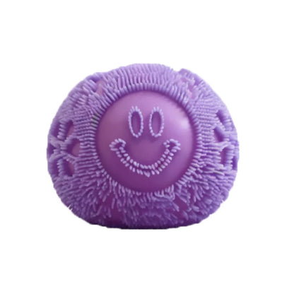 2026 New Nee Doh Fuzz Ball Squeeze Toy Soft Fluffy Flower Power Portable Stress Relief Relieves Anxiety Fidget Squishy Toy