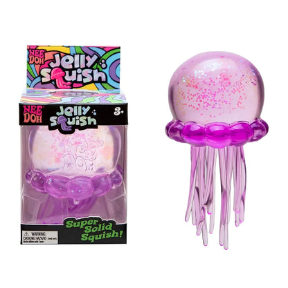 Trending Nee Doh Jellyfish & Soft Jelly Squeeze Stress Relief Fidget Toy, Sensory NeeDoh for Kids & Adults